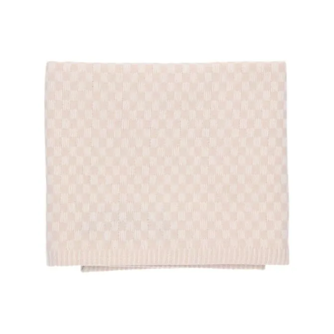 Bunzlau Castle Small Check theedoek 65 x 65 cm katoen beige
