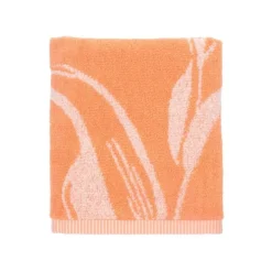 Bunzlau Castle Tulips handdoek 53 x 60 cm katoen oranje
