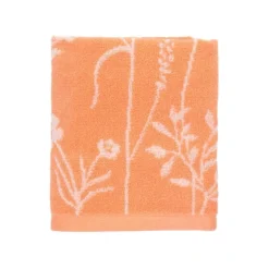 Bunzlau Castle Wild Flowers handdoek 53 x 60 cm katoen oranje