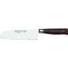Burgvogel Juglans santoku mes 18 cm walnotenhout