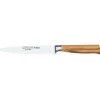 Burgvogel Oliva flexibel fileermes 18 cm olijfhout