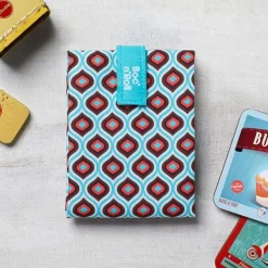 by Roll'eat Boc'n'Roll Vintage herbruikbaar boterhamzakje 54 x 32 cm polyester Drop