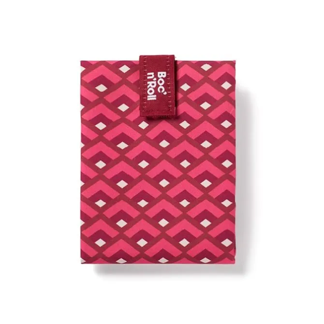 by Roll'eat Boc'n'Roll Vintage herbruikbaar boterhamzakje 54 x 32 cm polyester Angle
