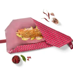 by Roll'eat Boc'n'Roll Vintage herbruikbaar boterhamzakje 54 x 32 cm polyester Angle