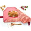 by Roll'eat Boc'n'Roll Vintage herbruikbaar boterhamzakje 54 x 32 cm Disc