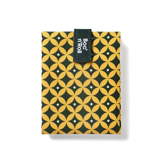 by Roll'eat Boc'n'Roll Vintage herbruikbaar boterhamzakje 54 x 32 cm polyester Spark