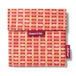 by Roll'eat Snack'n'Go Vintage herbruikbare Snack Bag 18 x 18 cm polyester Disc