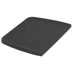 Cafelat tamping mat 21 x 15 cm silicone zwart
