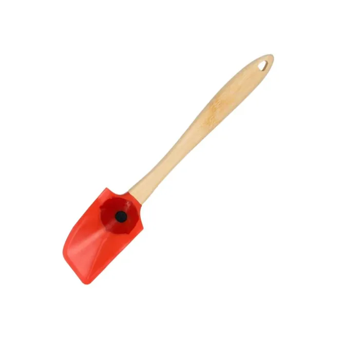 Charles Viancin Klaproos spatel silicone rood