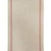 Charvet COUNTRY theedoek 52 x 70 cm linnen oranje
