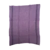Charvet COUNTRY theedoek 52 x 70 cm linnen aubergine met donkere streep