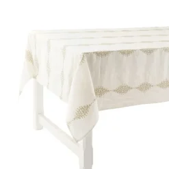 Charvet Reseda tafellaken 230 x 180 cm linnen/katoen gewasse