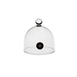 100% Chef Aladin mini glazen koepel met gat 9 cm