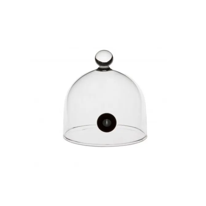 100% Chef Aladin mini glazen koepel met gat 9 cm