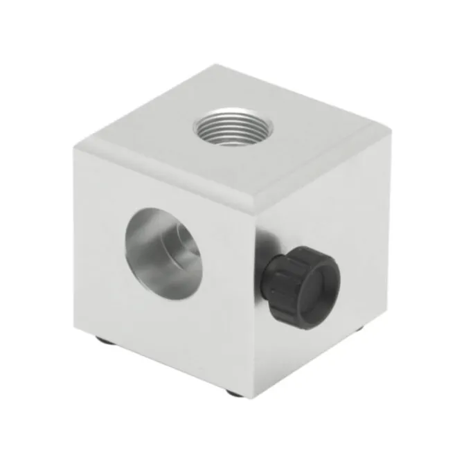 100% Chef Aladin Station kubus 6,0 cm aluminium