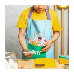 Chefclub kinderschort blauw