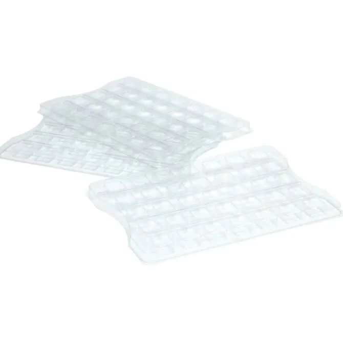 100% Chef Easy Mould base pack vierkant 2 cm pvc 3 stuks