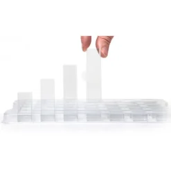 100% Chef Easy Mould base pack vierkant 2 cm pvc 3 stuks