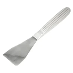 100% Chef mini schraper 17,5 cm rvs zilver