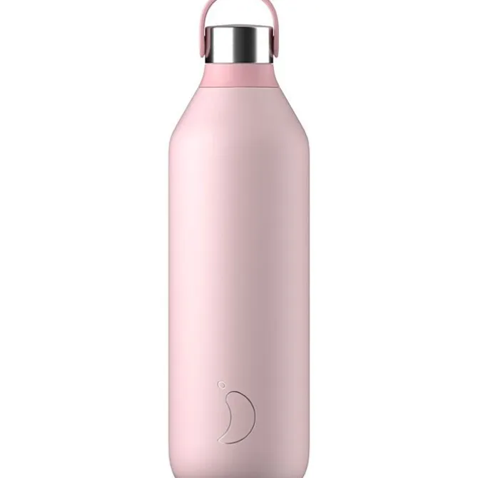 Chilly's Bottle waterfles 1000 ml rvs Blush Pink