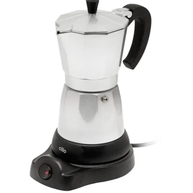 Cilio Classico elektrische mokapot 6-kops aluminium