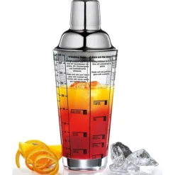 Cilio Cosmopolitan cocktailset rvs 5-delig
