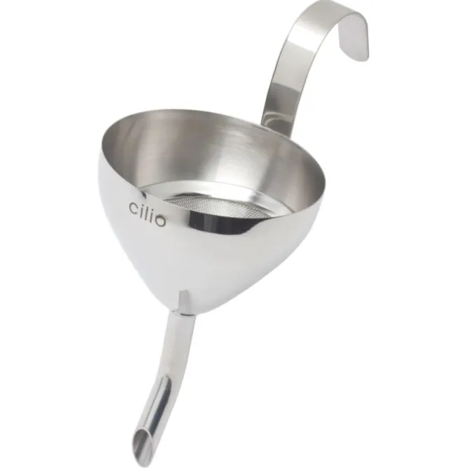 Cilio decanteertrechter ø 7,5 cm rvs