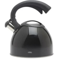 Cilio fluitketel 2,5 liter rvs zwart