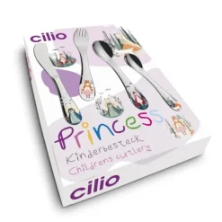 Cilio Princess kinderbestek rvs 4-delig