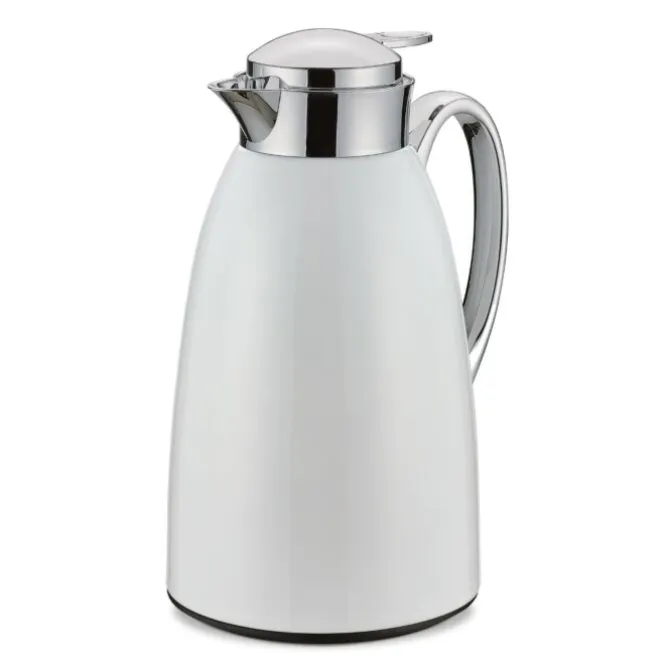 Cilio Venezia thermoskan 1 liter rvs wit