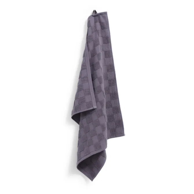 Cinderella Checkmaid handdoek 55 x 50 cm antraciet