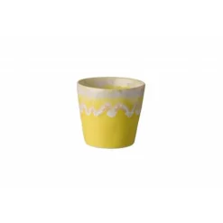 Costa Nova Grespresso espressokop 90 ml aardewerk geel