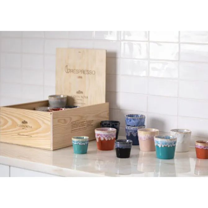 Costa Nova Grespresso koffiekop 210 ml aardewerk turquoise