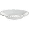 Costa Nova Pearl diep bord ø 24 cm aardewerk White