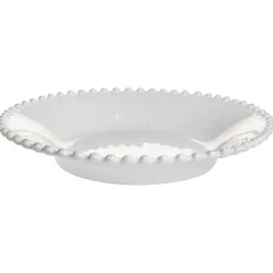 Costa Nova Pearl diep bord ø 24 cm aardewerk White