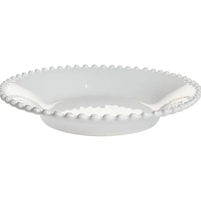 Costa Nova Pearl diep bord ø 24 cm aardewerk White