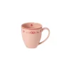 Costa Nova Vila beker 410 ml aardewerk roze-rood