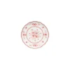 Costa Nova Vila gebaksbord ø 17 cm aardewerk wit-rood