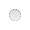 Costa Nova Vila gebaksbord ø 17 cm aardewerk wit-blauwe rand