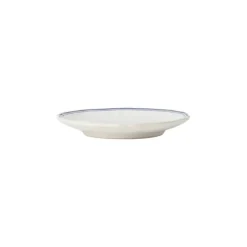 Costa Nova Vila gebaksbord ø 17 cm aardewerk wit-blauwe rand