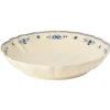 Costa Nova Vila ronde schaal 34 cm aardewerk beige-blauw