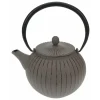 Cosy & Trendy Lantern theepot met filter 1,2 liter gietijzer grijs