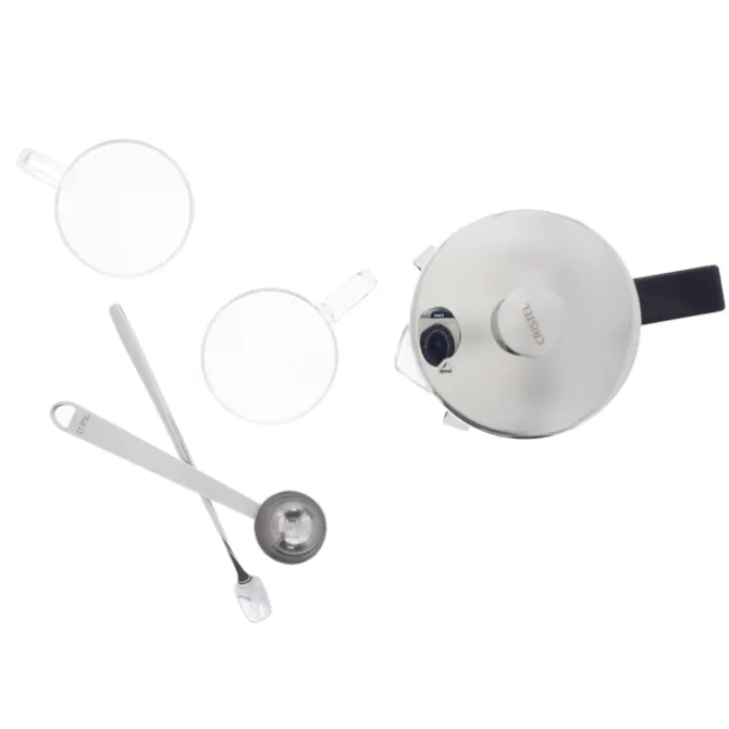 Cristel Arabica cafetière giftset 5-delig
