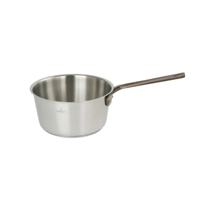 Cristel 1826 Bicentenaire sauspan ø 18 cm rvs met koperen greep