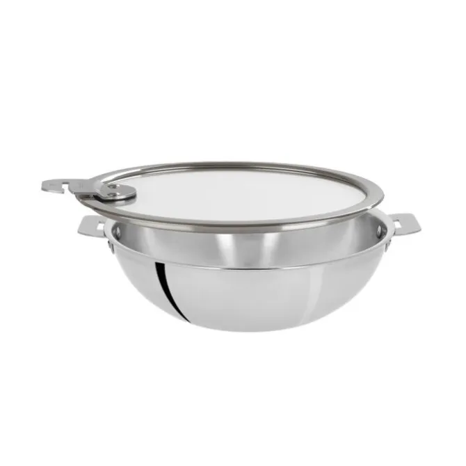 Cristel Casteline Removable wok met Strate deksel ø 28 cm