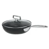 Cristel Castel'pro Ceraliss+ sauteerpan met steel ø 28 cm met glasdeksel
