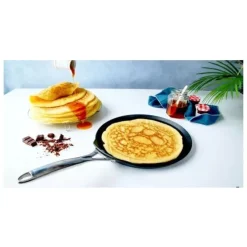 Cristel Castel'Pro Exceliss+ Ultralu crêpepan ø 28 cm aluminium zwart