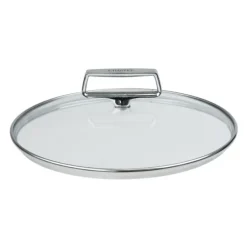 Cristel Castel'Pro kookpan ø 24 cm met glasdeksel rvs