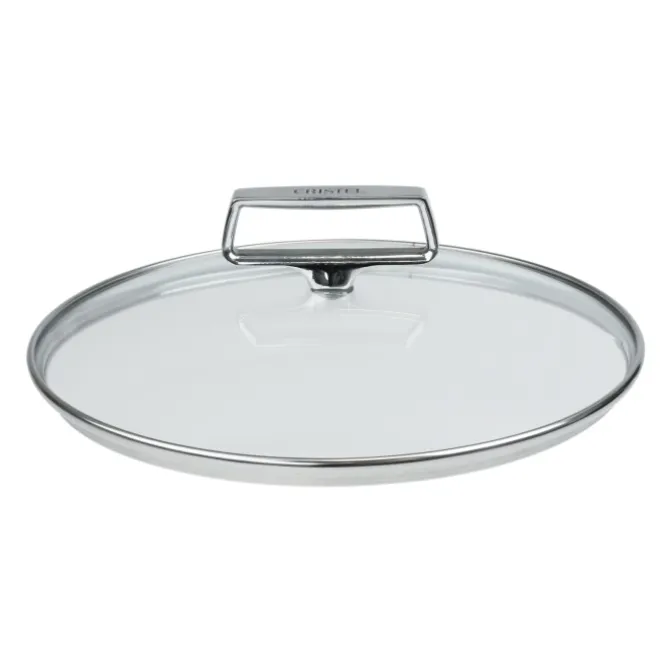 Cristel Castel'Pro kookpan ø 28 cm met glasdeksel rvs
