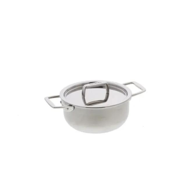Cristel Castel'pro 5-ply kookpan met rvs deksel ø 12 cm rvs
